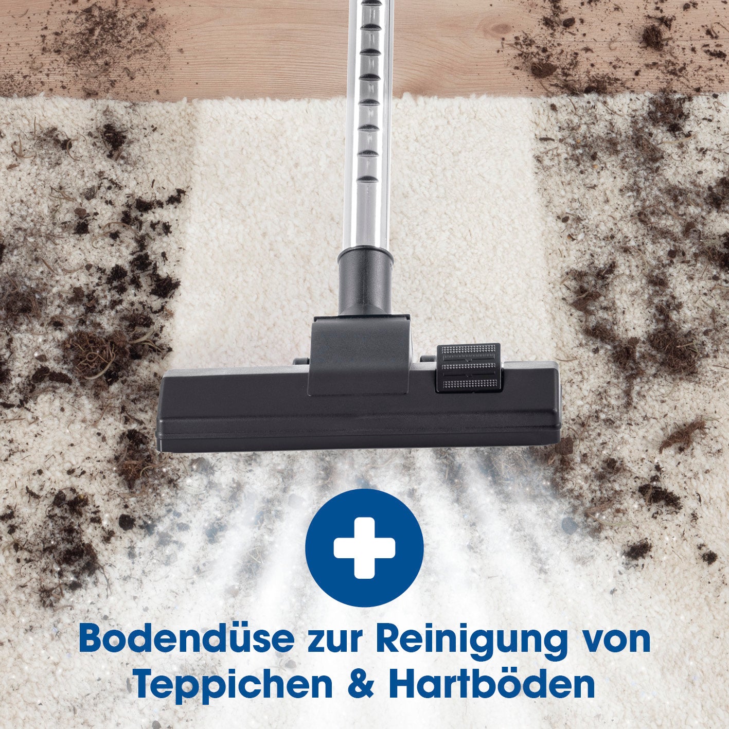 Kabelloser Hand- und Bodenstaubsauger