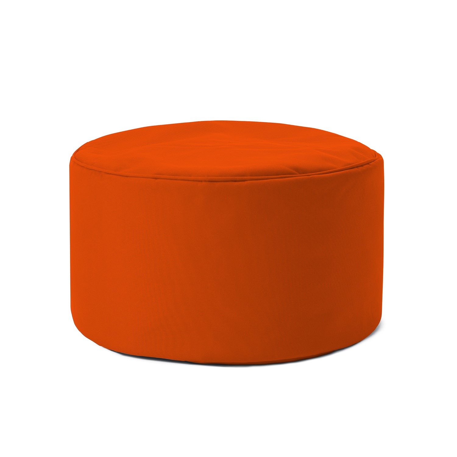 Sitzsack-Hocker/Pouf (50 L) - indoor & outdoor - Orange