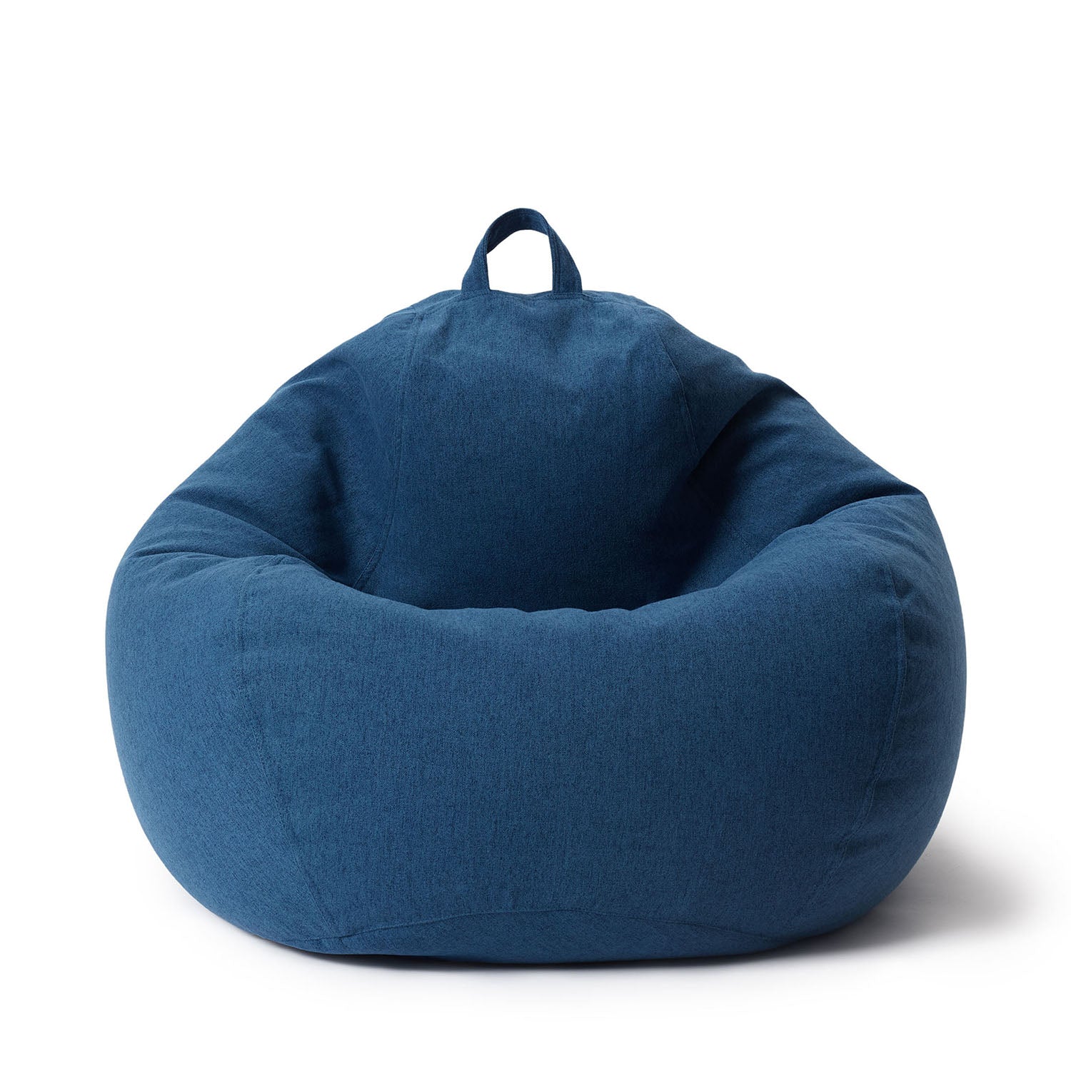 Comfort Line Sitzsack XL (250 L) Dunkelblau, indoor, großer bequemer Bean Bag mit hochwertiger EPS-Perlen-Füllung, waschbarer Bezug.