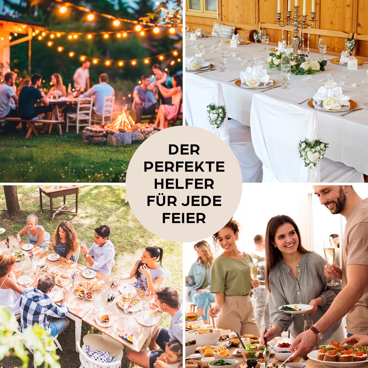 Buffetwärmer – 3 × 1,5 l