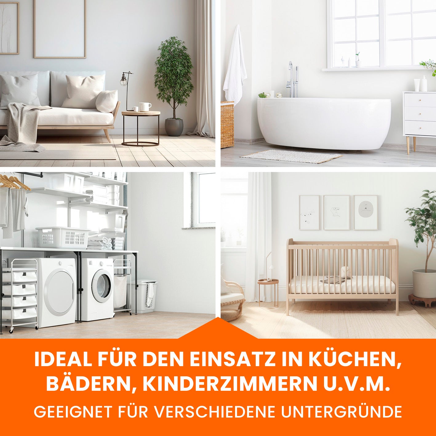 Tonis SCHIMMELSCHOCK 5.1 Anti-Schimmel-Farbe Weiß ideal für Küche, Bad, Kinderzimmer, verschiedene Untergründe, chlorfrei und wasserbasiert.