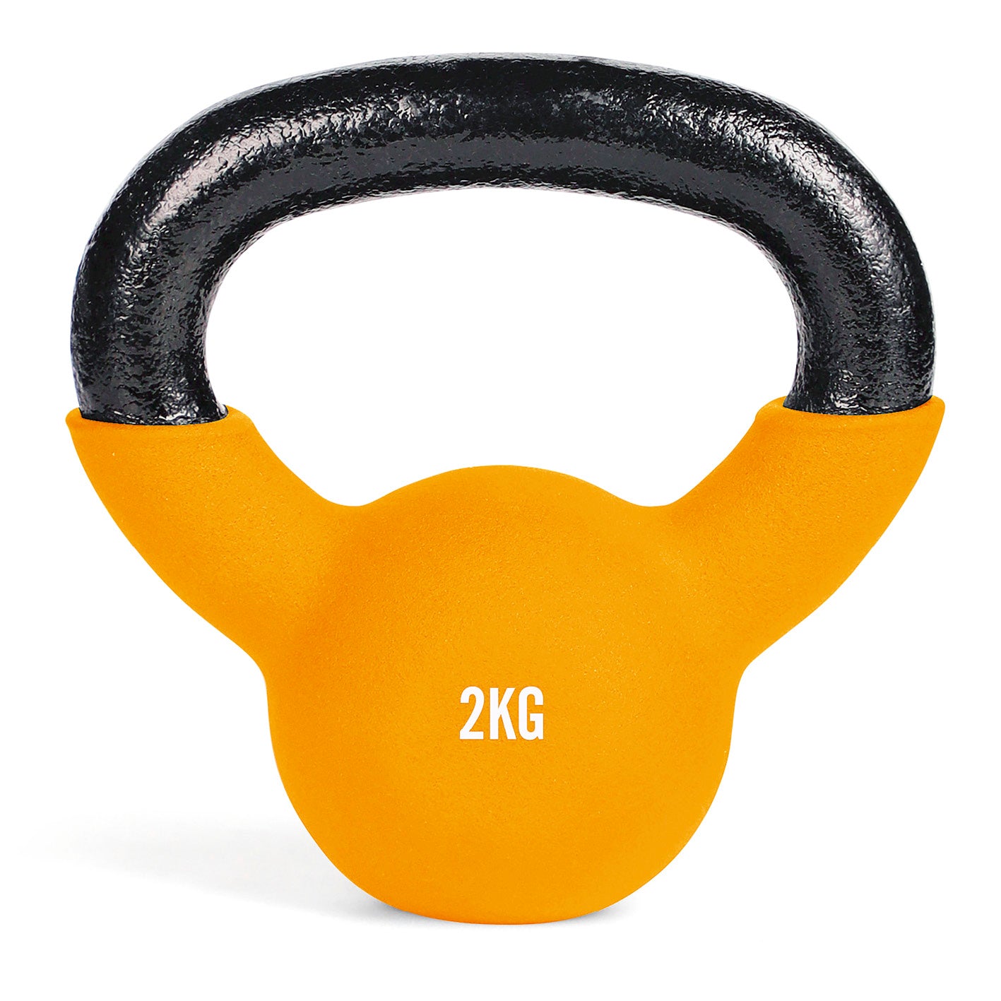 Kettlebell - Kugelhantel aus Gusseisen - 2 kg