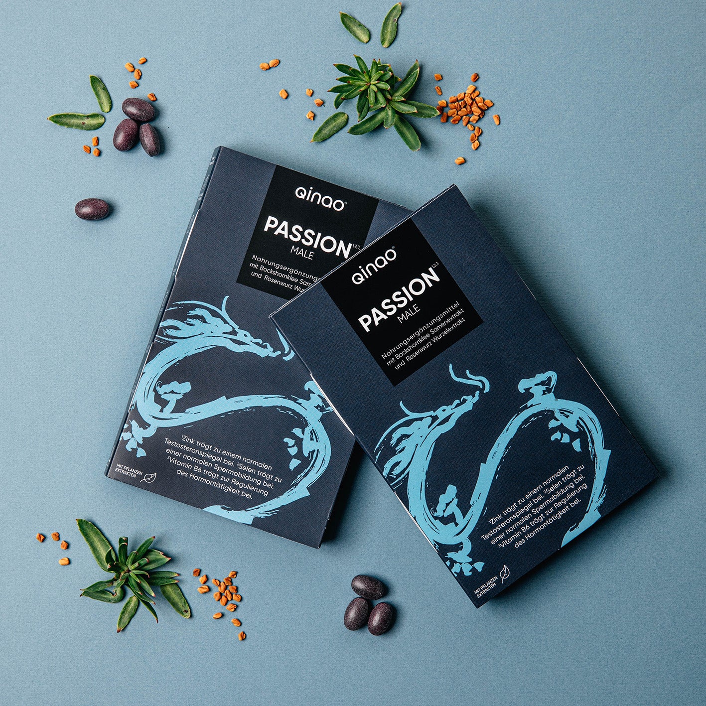 Nahrungsergänzungsmittel PASSION FEMALE & MALE - 2er-Set (2x 90 Kapseln)