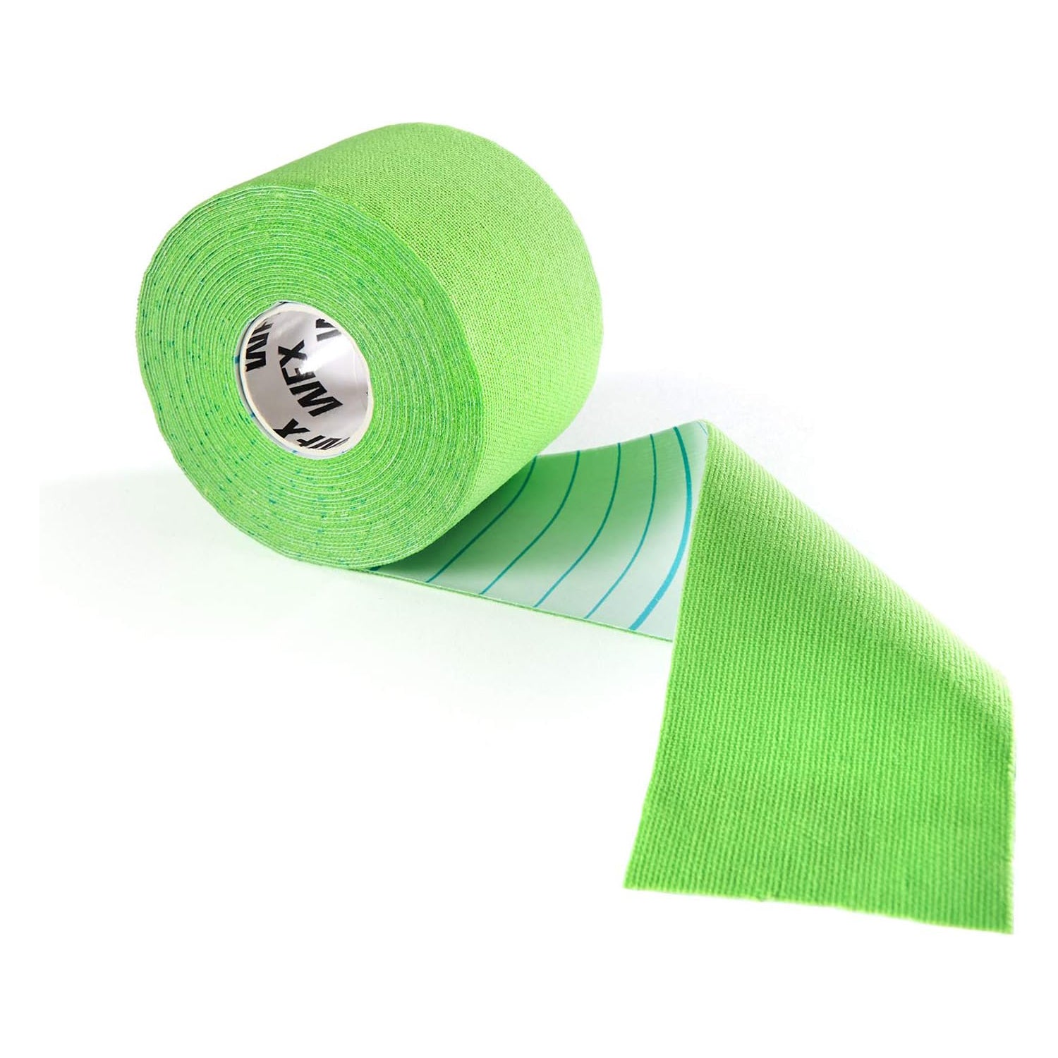 Kinesiologie Tapes - 5m x 5cm - 6er Set in grün, wasserbeständig, luftdurchlässig mit hoher Elastizität und Acrylbeschichtung für vielseitige Anwendung.
