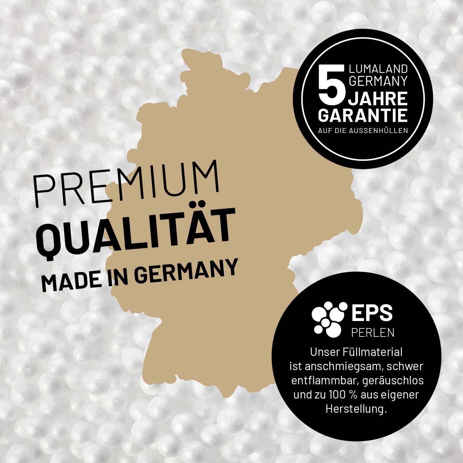 XXL Microvelours Sitzsack (380 L) - indoor - Pink mit 5 Jahre Garantie, hochwertigem EPS-Füllmaterial, Premium Qualität Made in Germany.