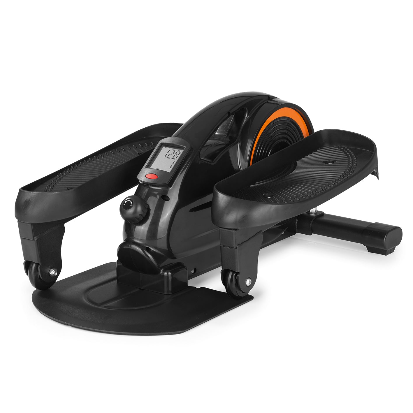 Ellipsentrainer - 8 Stufen für individuelles Trainingsniveau mit digitalem Display und elliptischem Bewegungsablauf für effektives Sitztraining.