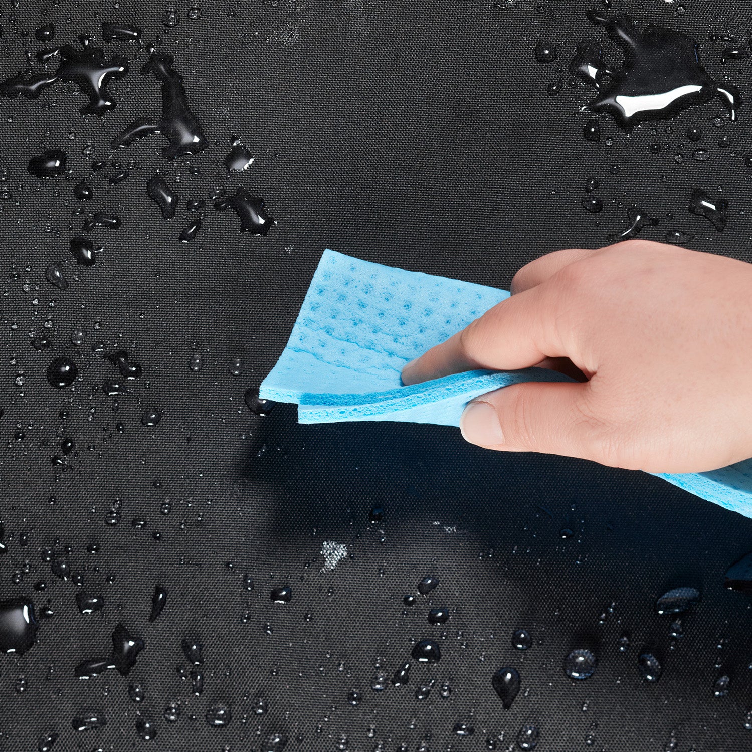 Kofferraumschutz für Hund inkl. Seiten- & Ladekantenschutz - dunkelgrau, wasserfeste und leicht zu reinigende Autoschondecke.