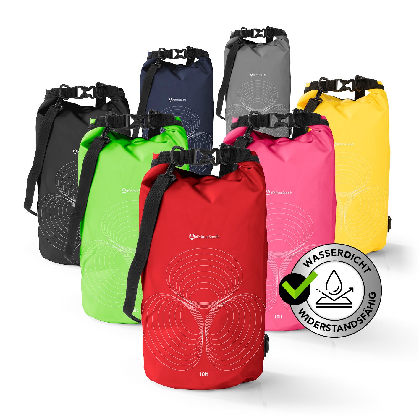 Dry Bag 10L - Rot
