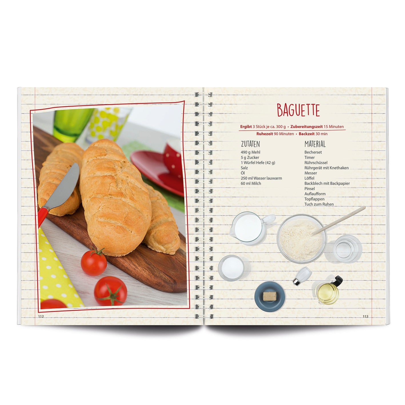 Rezeptbuch inkl. Messbecher-Set - Band 4 - Kleine Gerichte ganz groß!