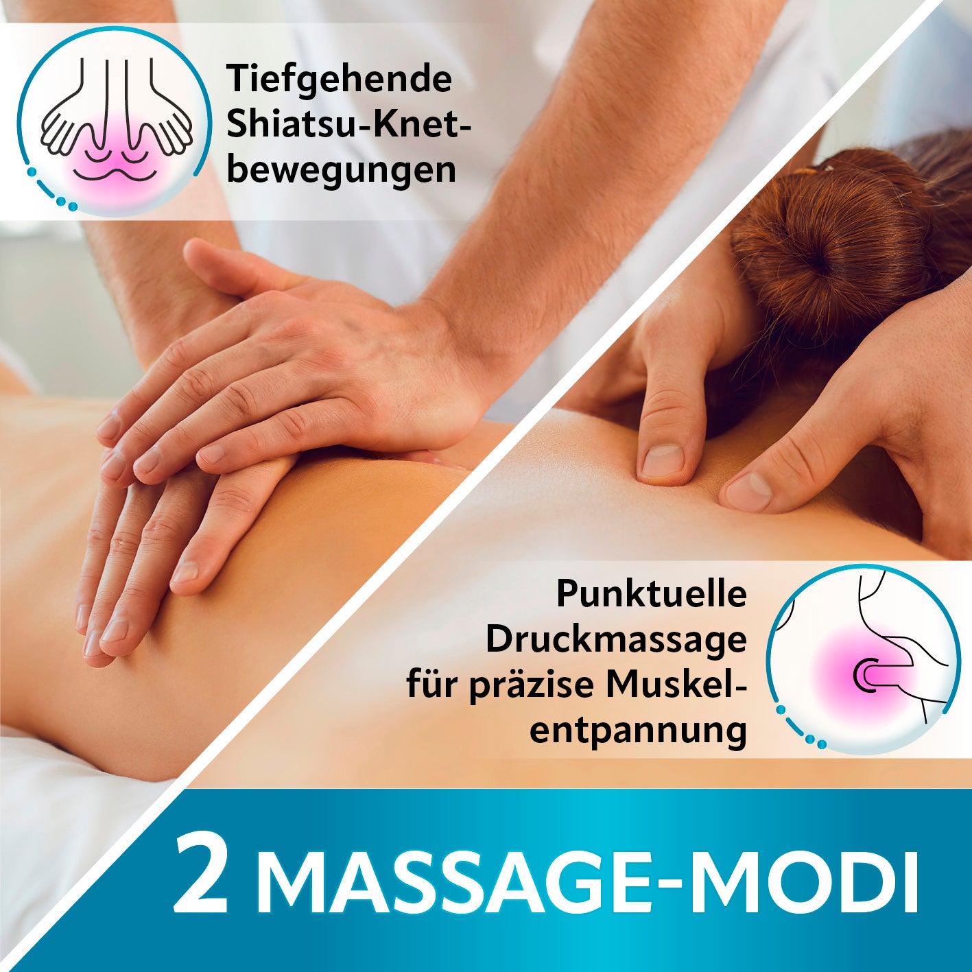 Shiatsu-Massagegerät