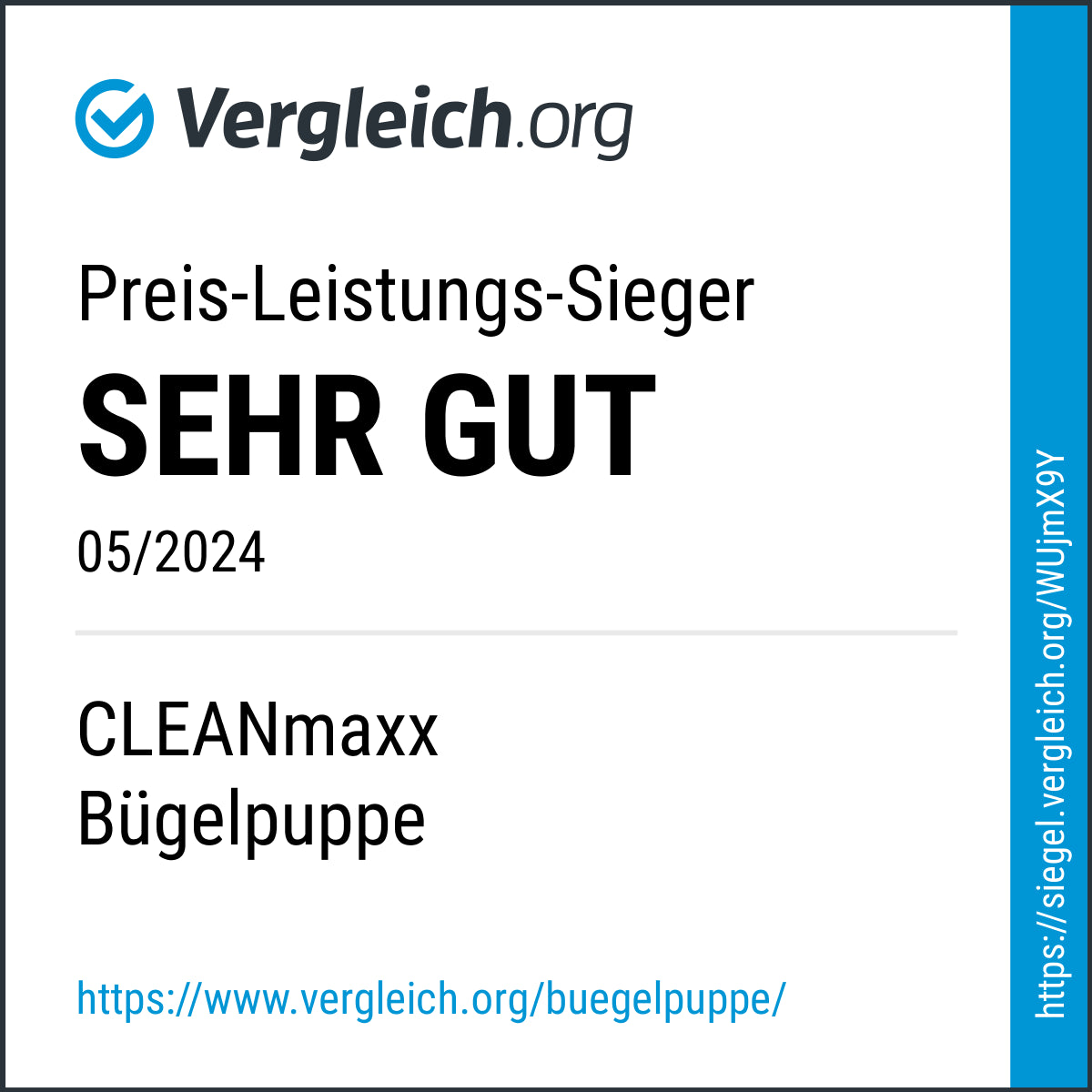 Hemdenbügler PRO mit Hosenaufsatz - Blau, Vergleich.org Preis-Leistungs-Sieger 05/2024 mit Sehr Gut Bewertung.
