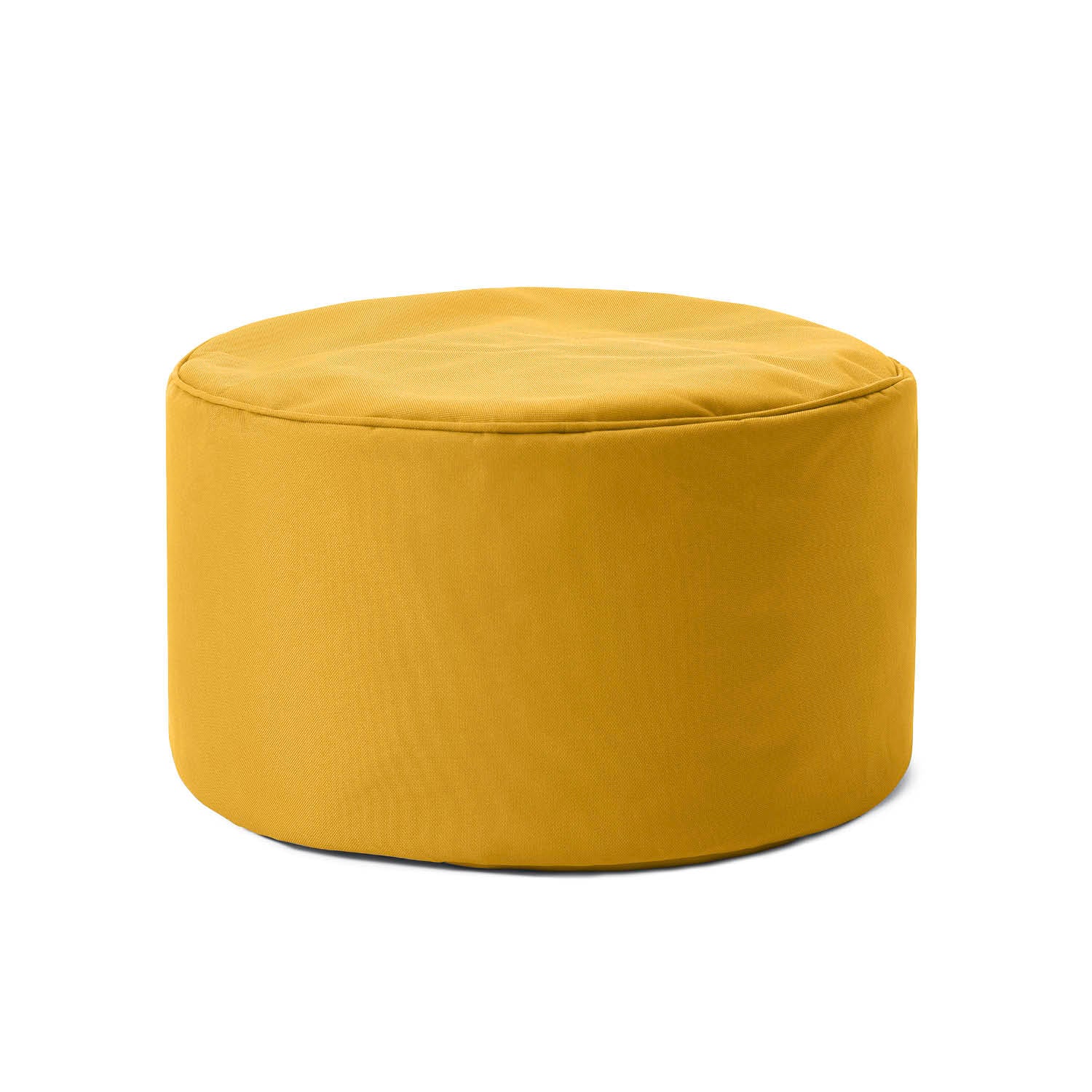 Sitzsack-Hocker/Pouf (50 L) - indoor & outdoor - Senfgelb