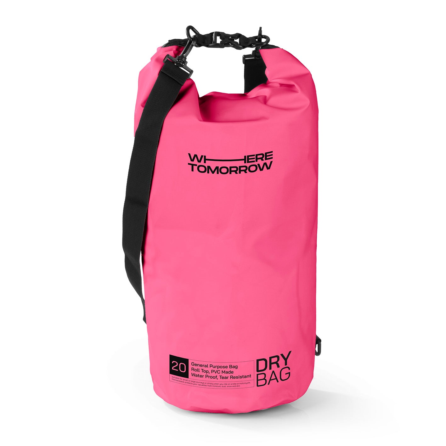 Dry Bag 20L - Style 01 - Pink