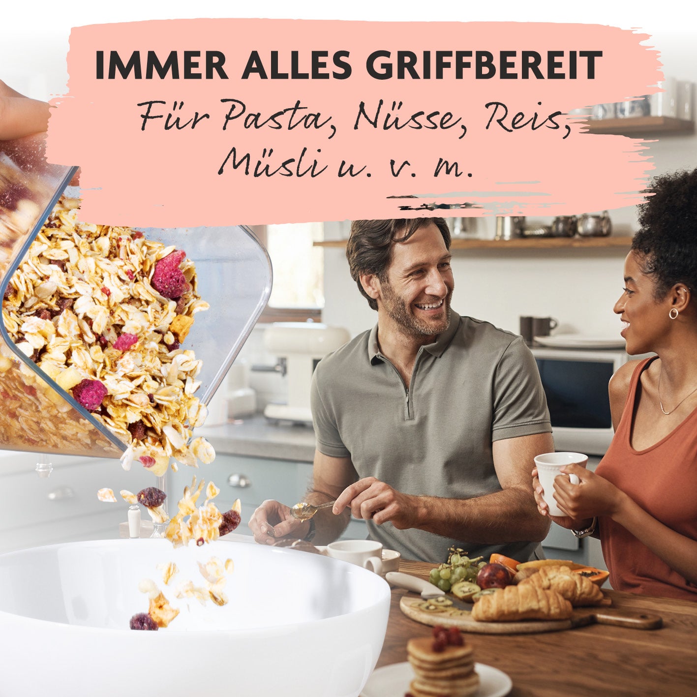 Vorratsbehälter 10-tlg. - weiß