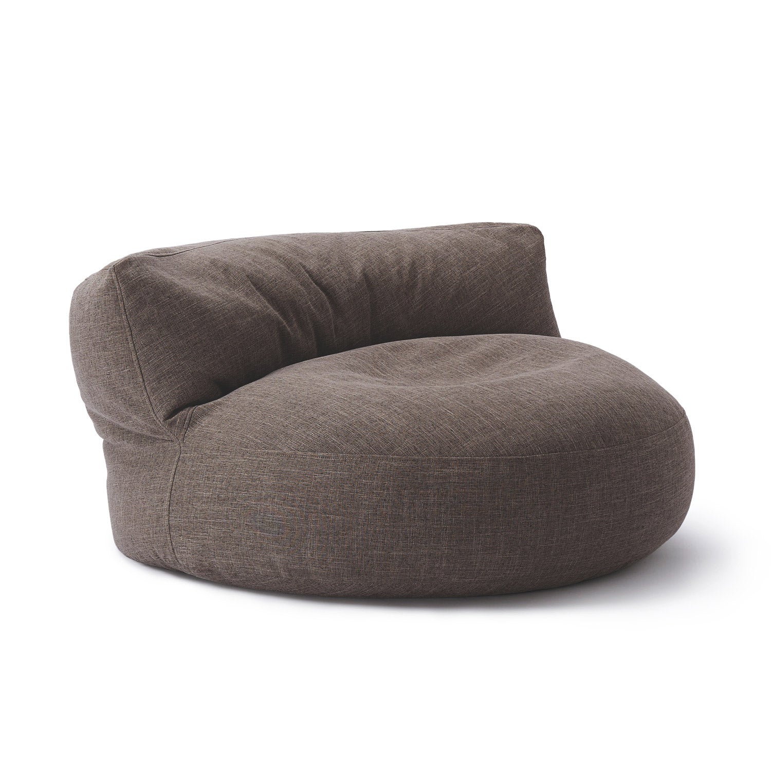 Interior Line Sitzsack-Lounge (320 L) Braun, weich, leinenartig, indoor, komfortabel mit EPS-Perlenfüllung, modernes Design, langlebig.
