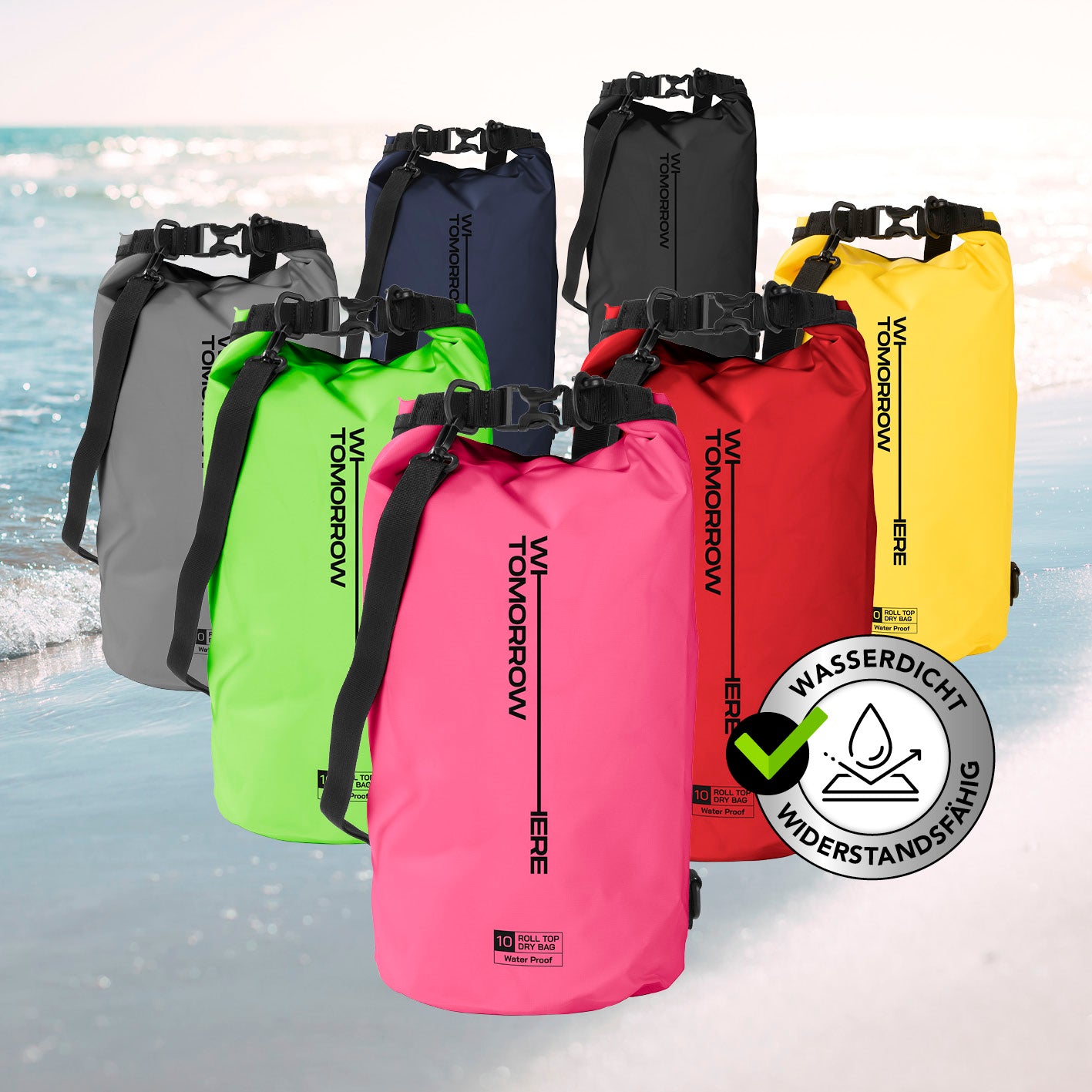Dry Bag 10L - Style 02 - Pink