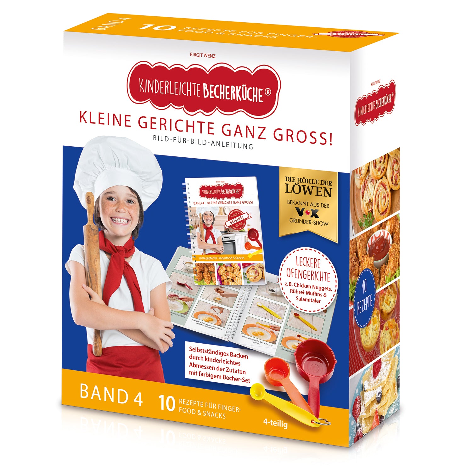 Rezeptbuch inkl. Messbecher-Set - Band 4 - Kleine Gerichte ganz groß!