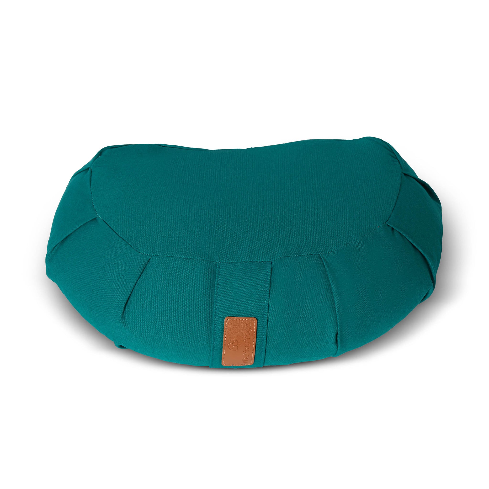 DoYourYoga Yoga-Kissen Ganesh - gefüllt mit Bio-Dinkelspelz - Halbmond 45 x 30 x 14 cm - Dunkelgrün DoYourYoga Yoga-Kissen Ganesh - gefüllt mit Bio-Dinkelspelz - Halbmond 45 x 30 x 14 cm - Dunkelgrün