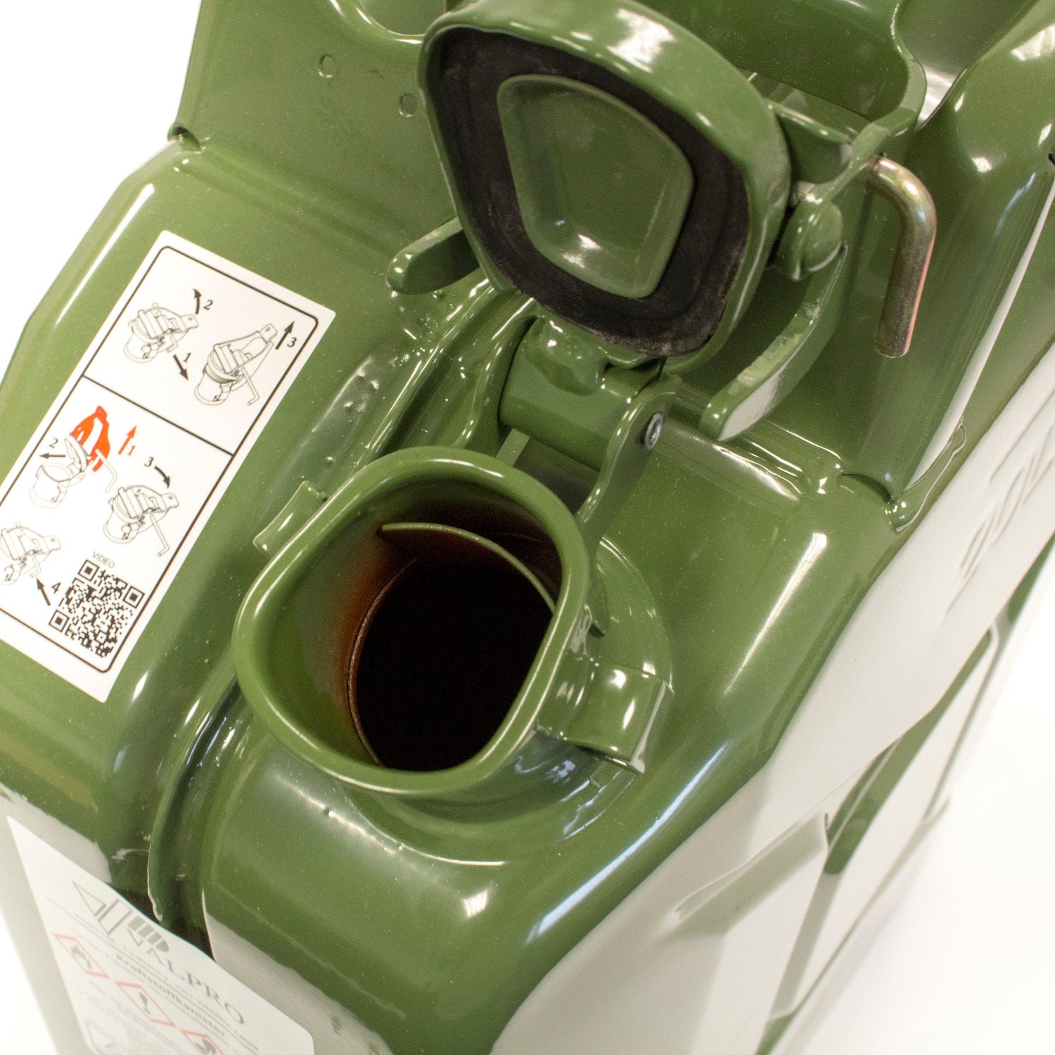 Ersatzdichtung für Metall-Kraftstoffkanister - 5er Set, passend für 5-20 Liter Benzin- und Dieselkanister, kraftstoffbeständig.
