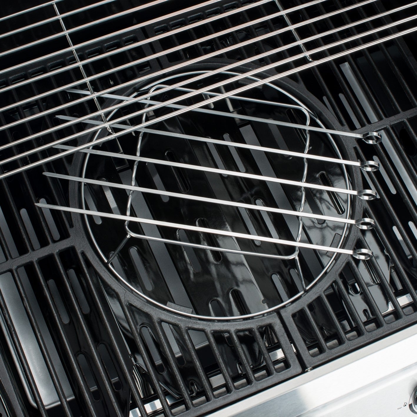 Grillspieß-Set - 41 cm - Edelstahl