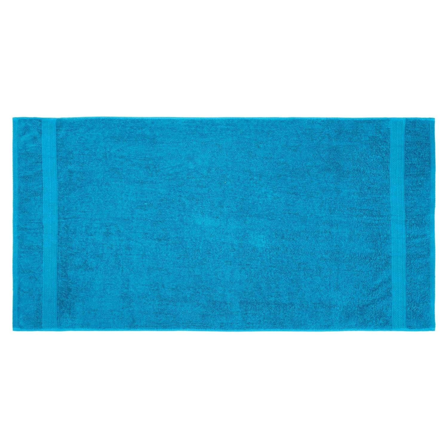Premium Handtuch-Set - 2 Handtücher (50 x 100 cm) + 2 Badetücher (70 x 140 cm) in Türkis, aus saugfähiger Baumwolle