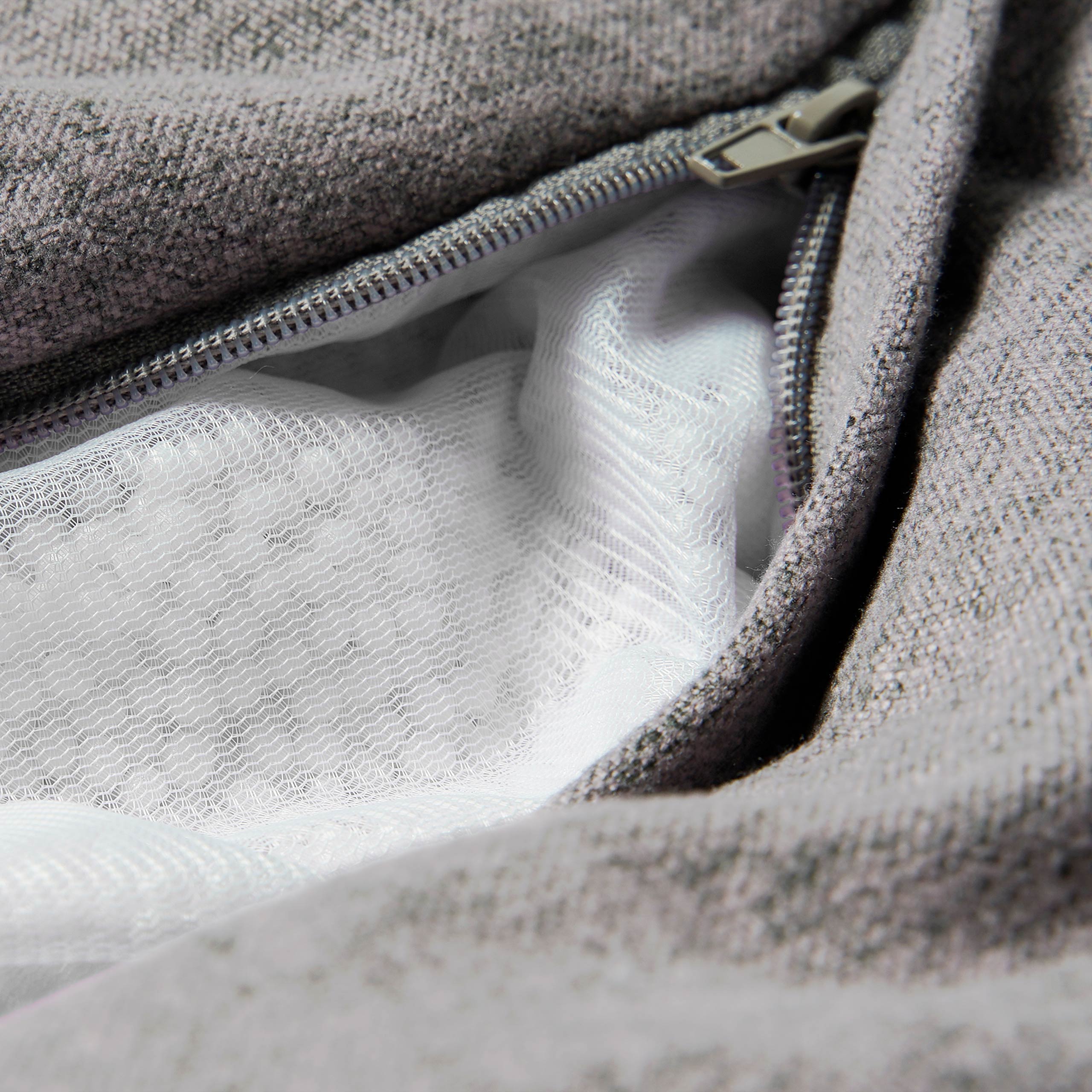 Comfort Line Sitzsack XXL (315 L) Hellgrau mit Reißverschluss und waschbarem Bezug aus hochwertigem Material für Innenbereiche.