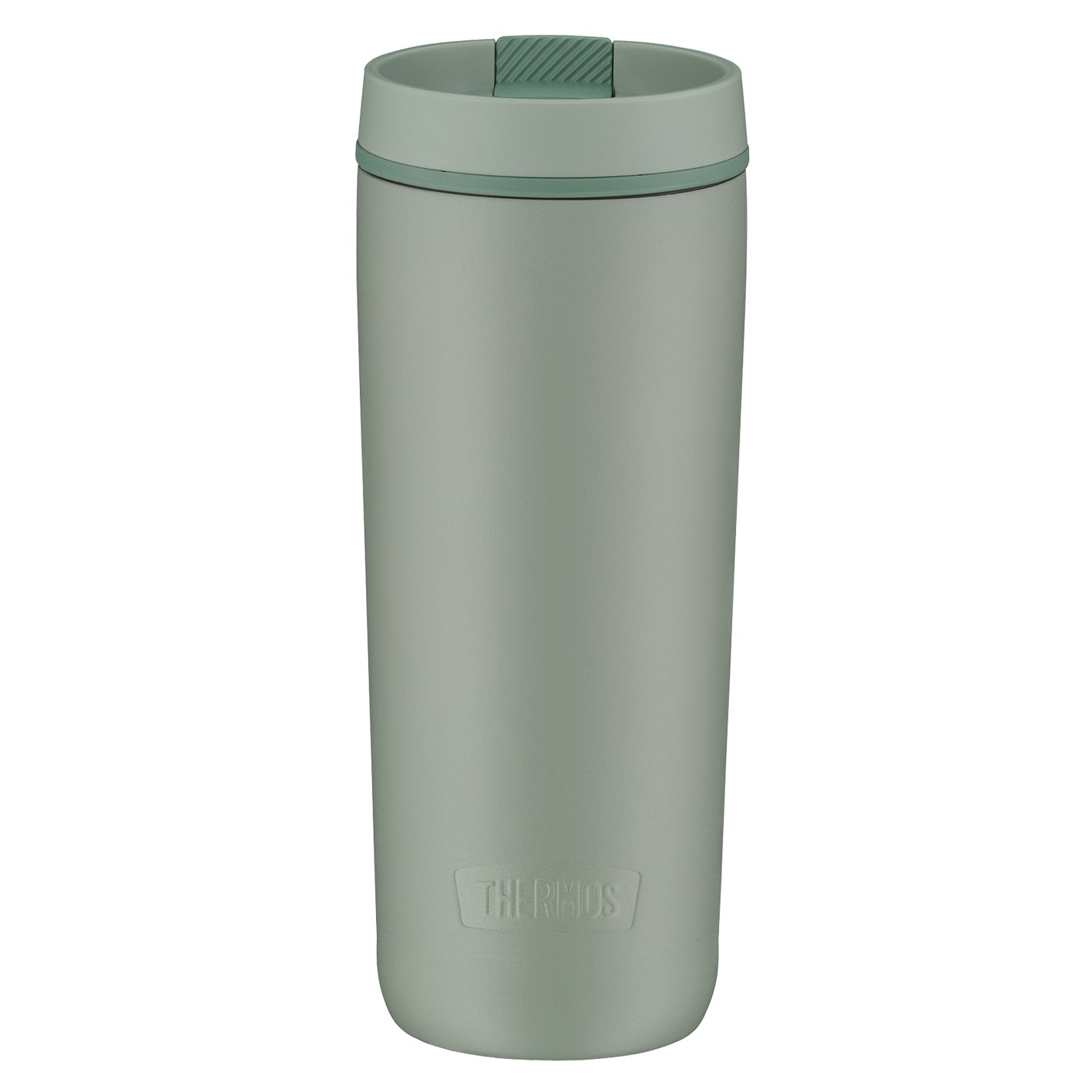 Guardian Line Isolier-Trinkbecher - 500 ml in matcha green, doppelwandig, auslaufsicher, pulverbeschichtet, BPA-frei, für heiße und kalte Getränke.
