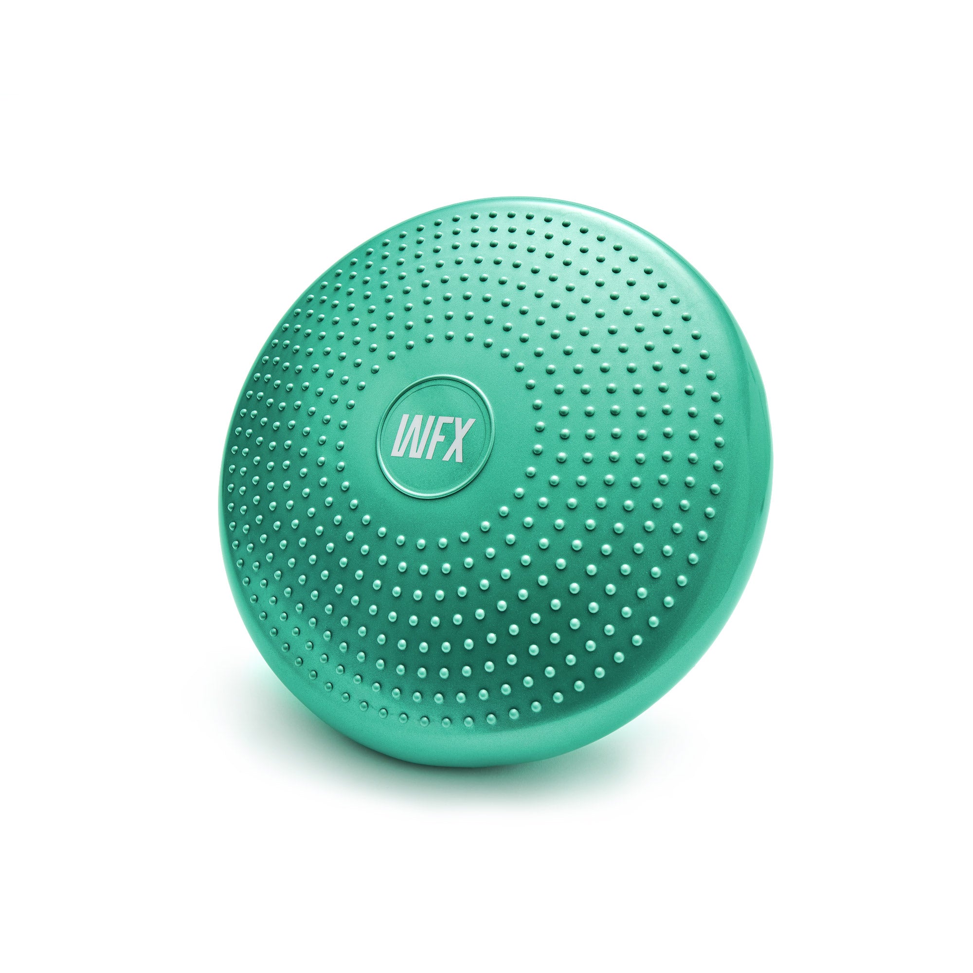 Ballsitzkissen "Blowup" - Inkl. Pumpe, Ø 33 cm, türkis, ergonomisch, rutschfest, komfortabel mit Massage-Noppen, PVC, phthalatfrei.