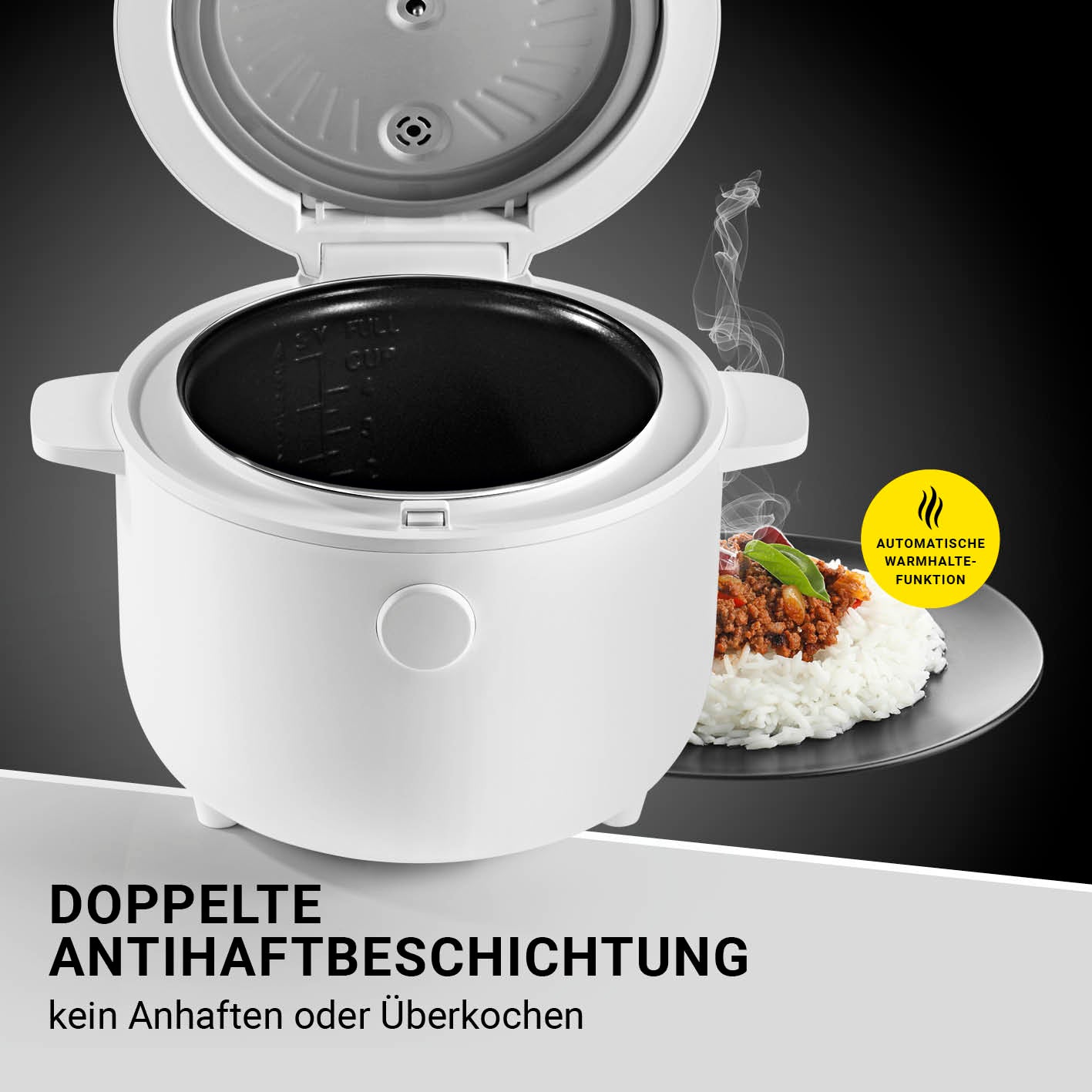 Digitaler Reiskocher