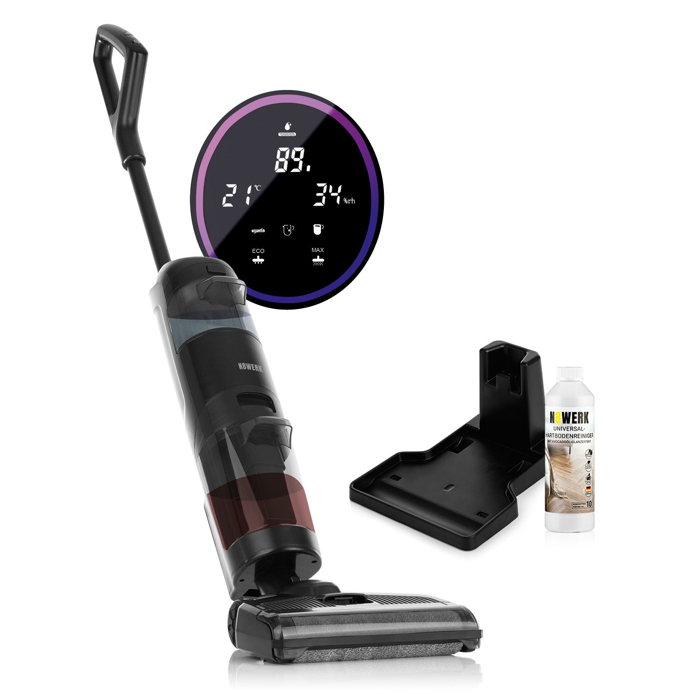 Saugwischer Smart Clean 3in1 + Univeral-Bodenreiniger 500ml