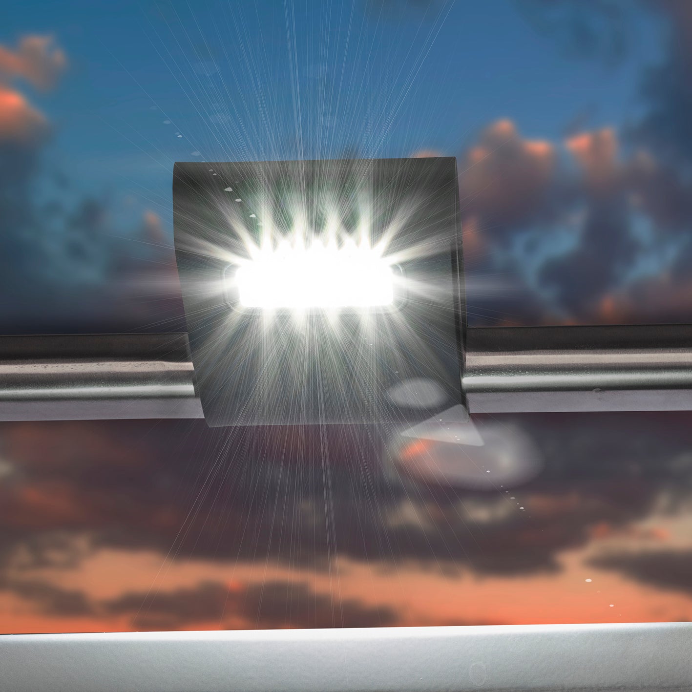 LED-Grilllampe
