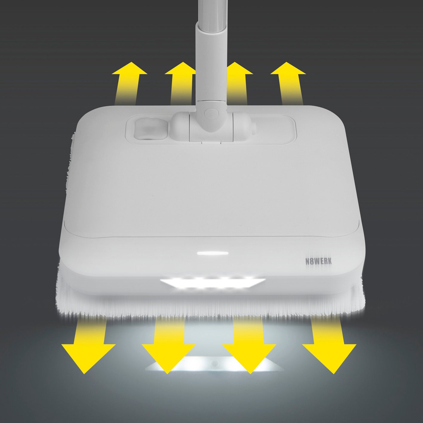 Akku-Vibrationsmopp Moonlight White Edition