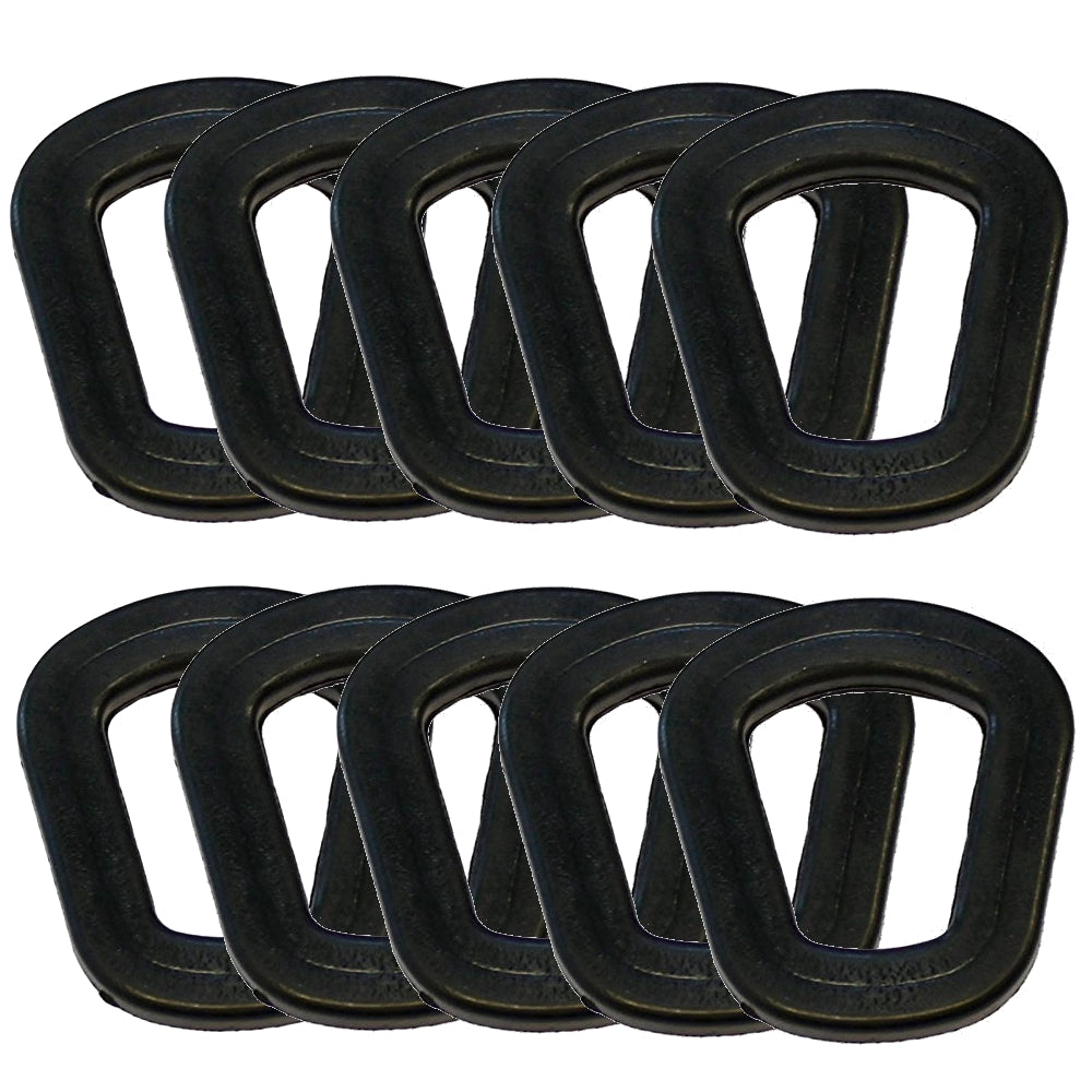 Ersatzdichtung für Metall-Kraftstoffkanister - 10er Set, kraftstoffbeständig, passend für 5, 10 und 20 Liter Metallkanister.