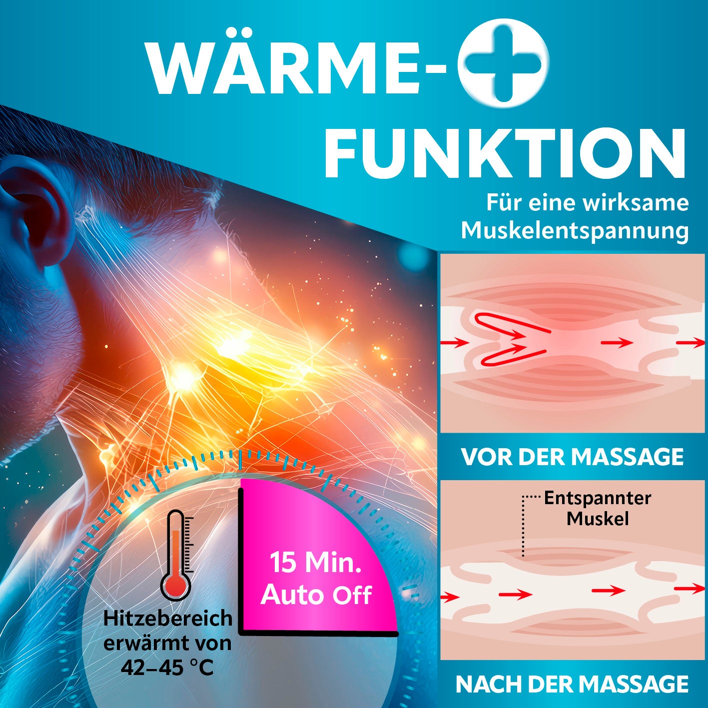 Shiatsu-Massagegerät