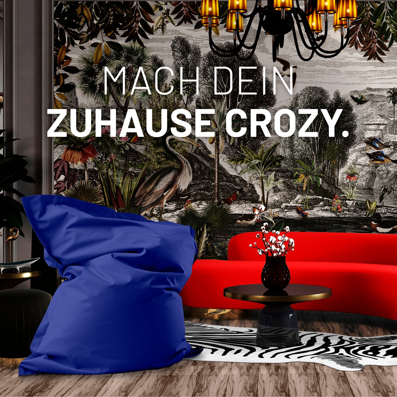 Sitzsack Classic XXL (380 L) in Dunkelblau, indoor & outdoor, mit hochwertiger Füllung und pflegeleichtem Material.