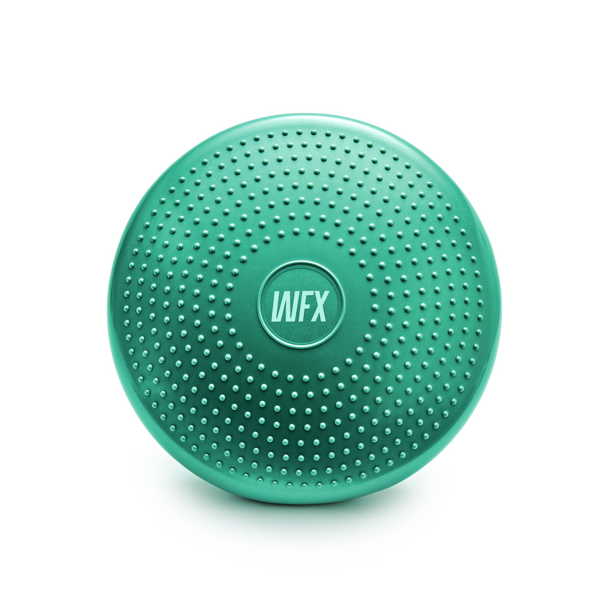 Ballsitzkissen "Blowup" - Inkl. Pumpe - Ø 33 cm - Türkis, ergonomisch, rutschfest, mit Massage-Noppen für komfortables Sitzen.