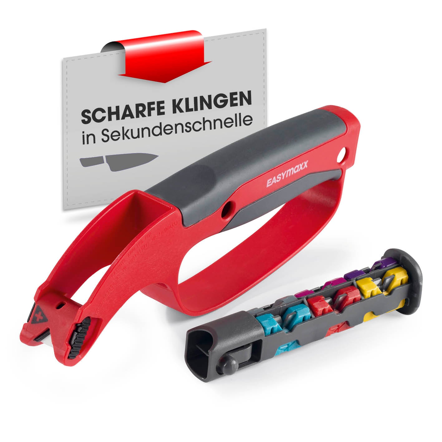 Klingenschärfer und Schärfeinsätze - für Messer, Werkzeug, Gartengeräte