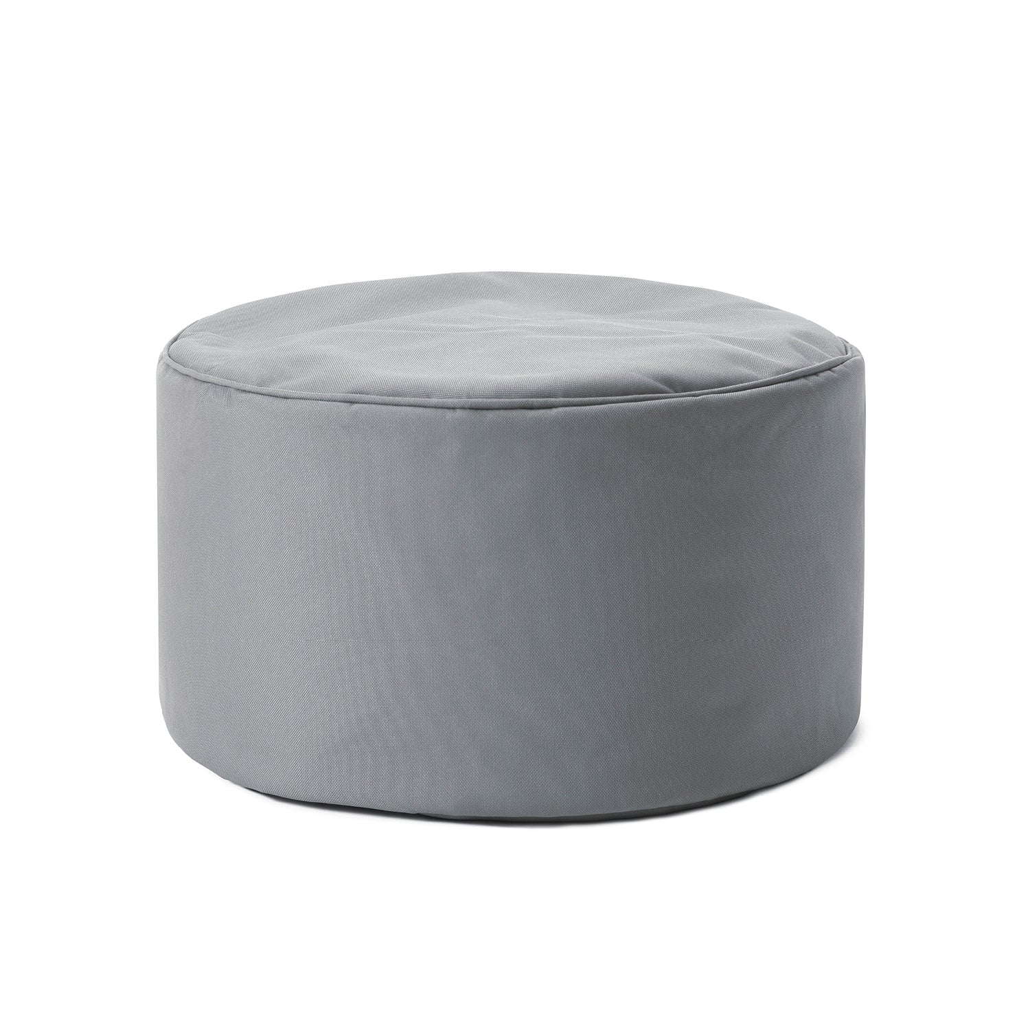 Sitzsack-Hocker/Pouf (50 L) - indoor & outdoor - Grau