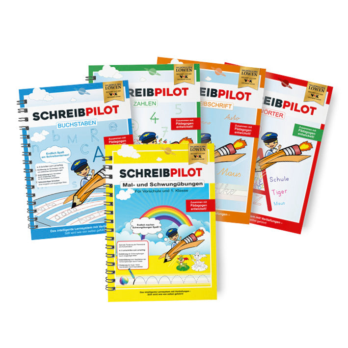 Heft Schwungübungen mit Bleistift und Radiergummi - DIN-A4