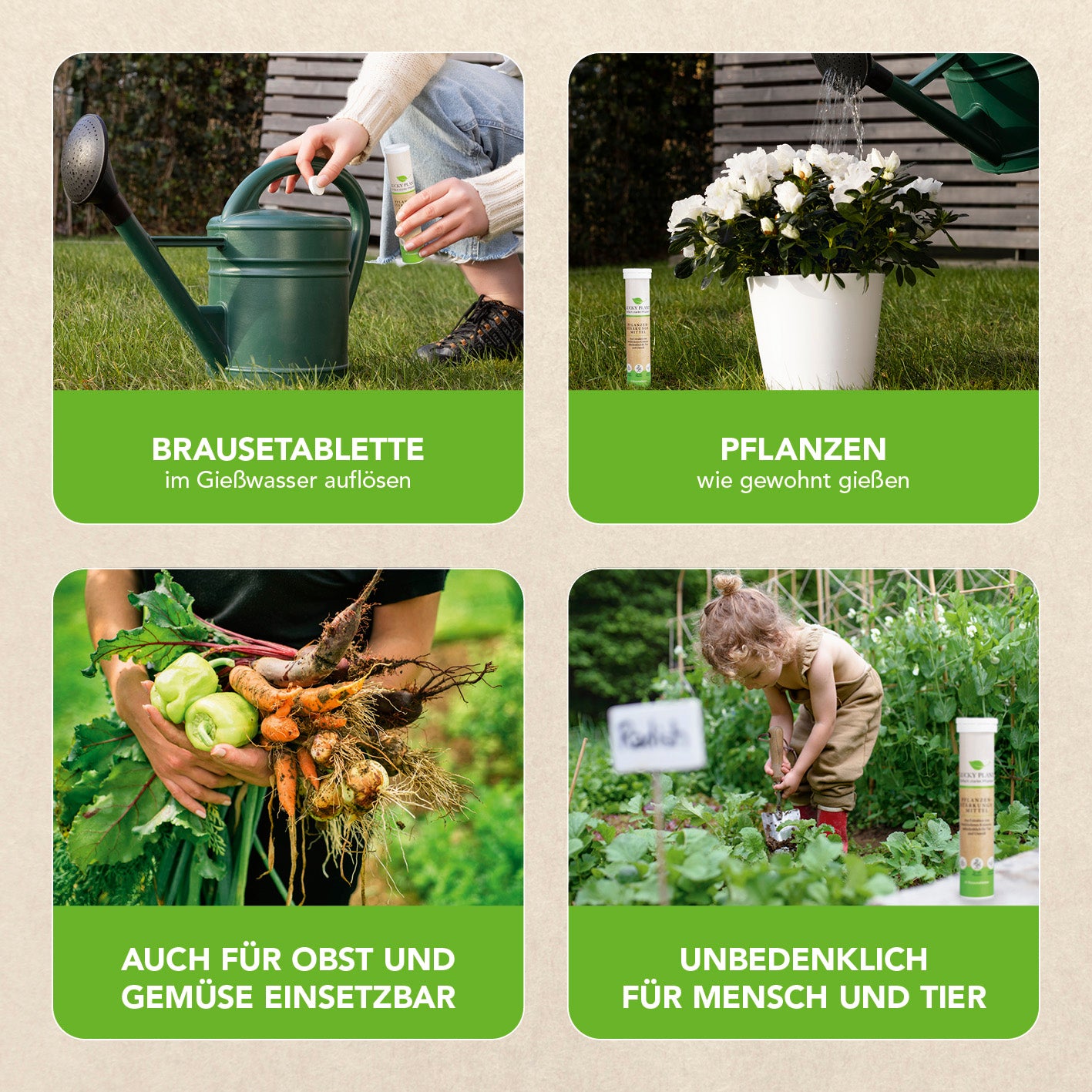 Pflanzenstärkung Tablette - 20 Tabs zur Förderung von gesundem Pflanzen- und Wurzelwachstum, geeignet für Obst, Gemüse und Zierpflanzen.