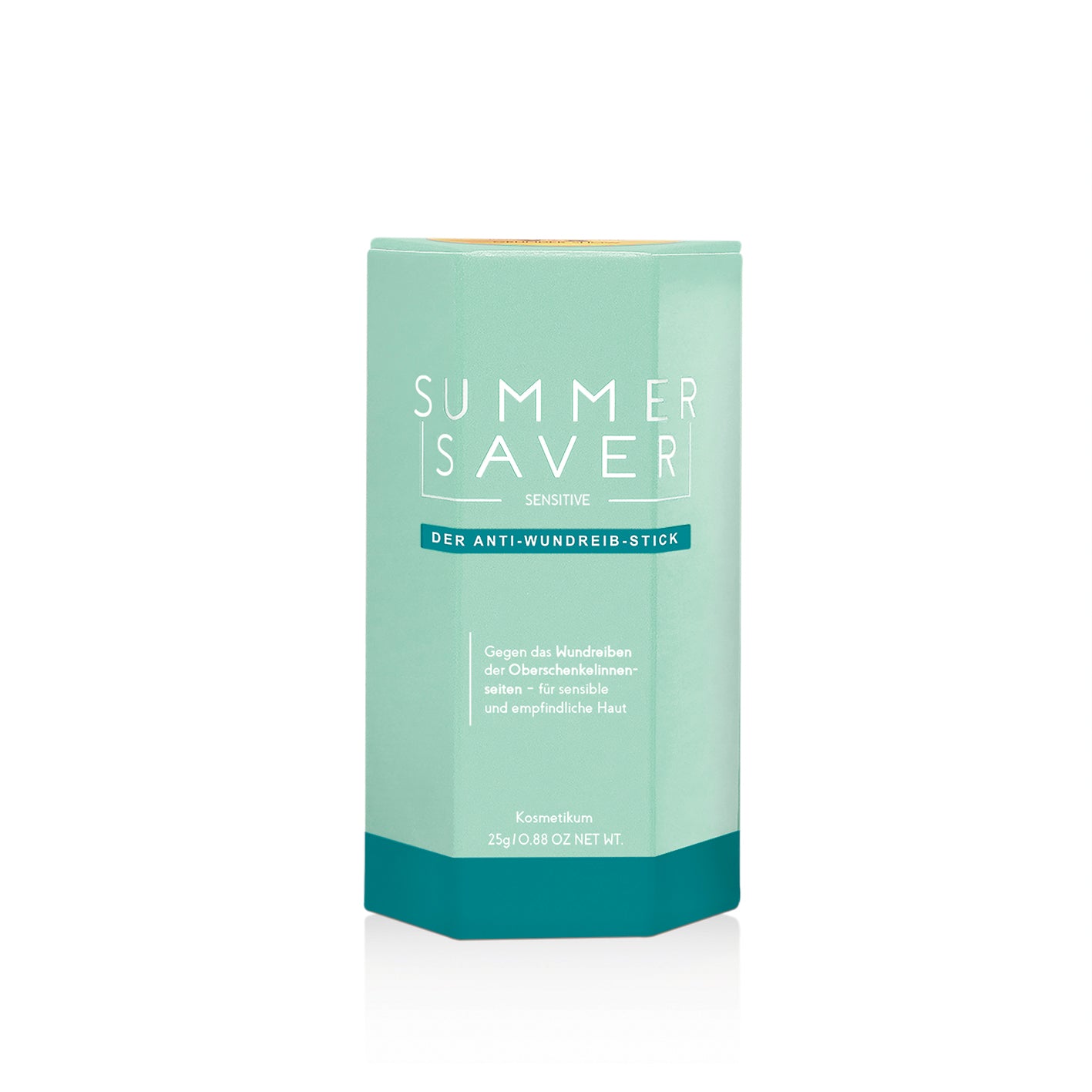 Anti-Wundreib-Stick sensitive - 2er-Set (je 25g) von SUMMERSAVER schützt sensible Haut mit Panthenol, Aloe Vera und Vitamin E.