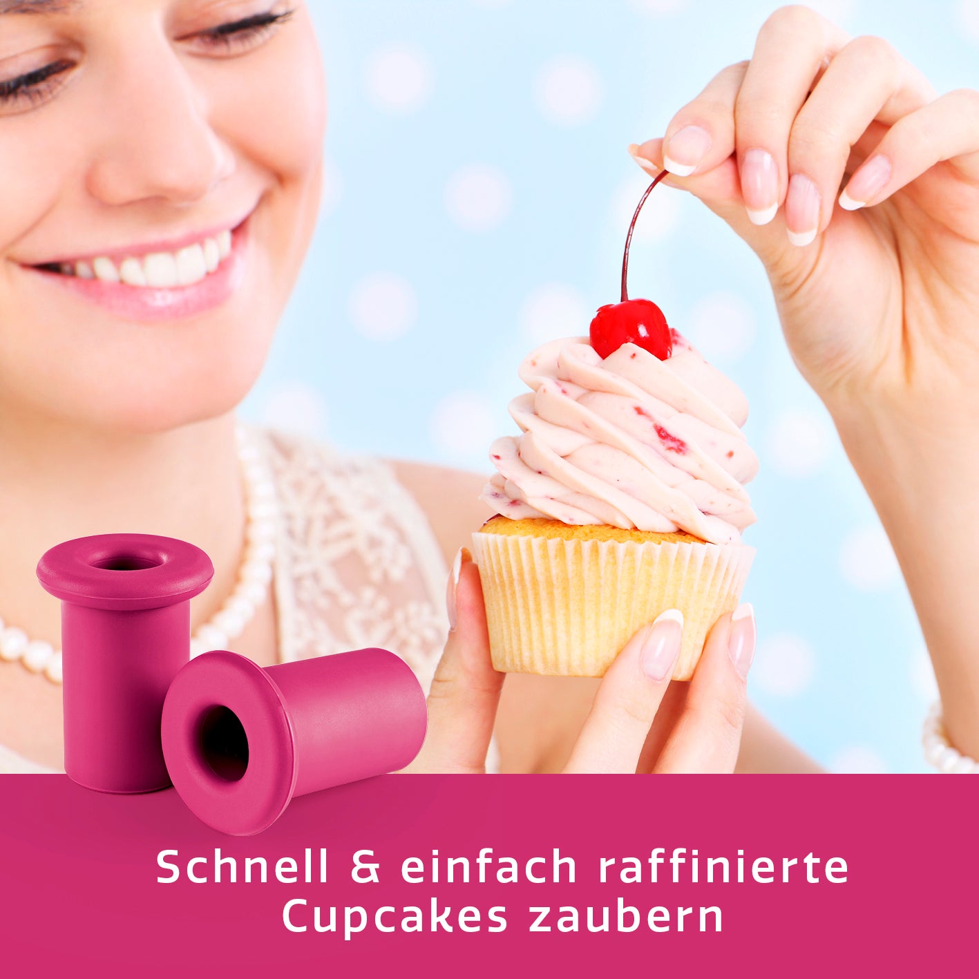 Silikon-Backförmchen - 12er-Set