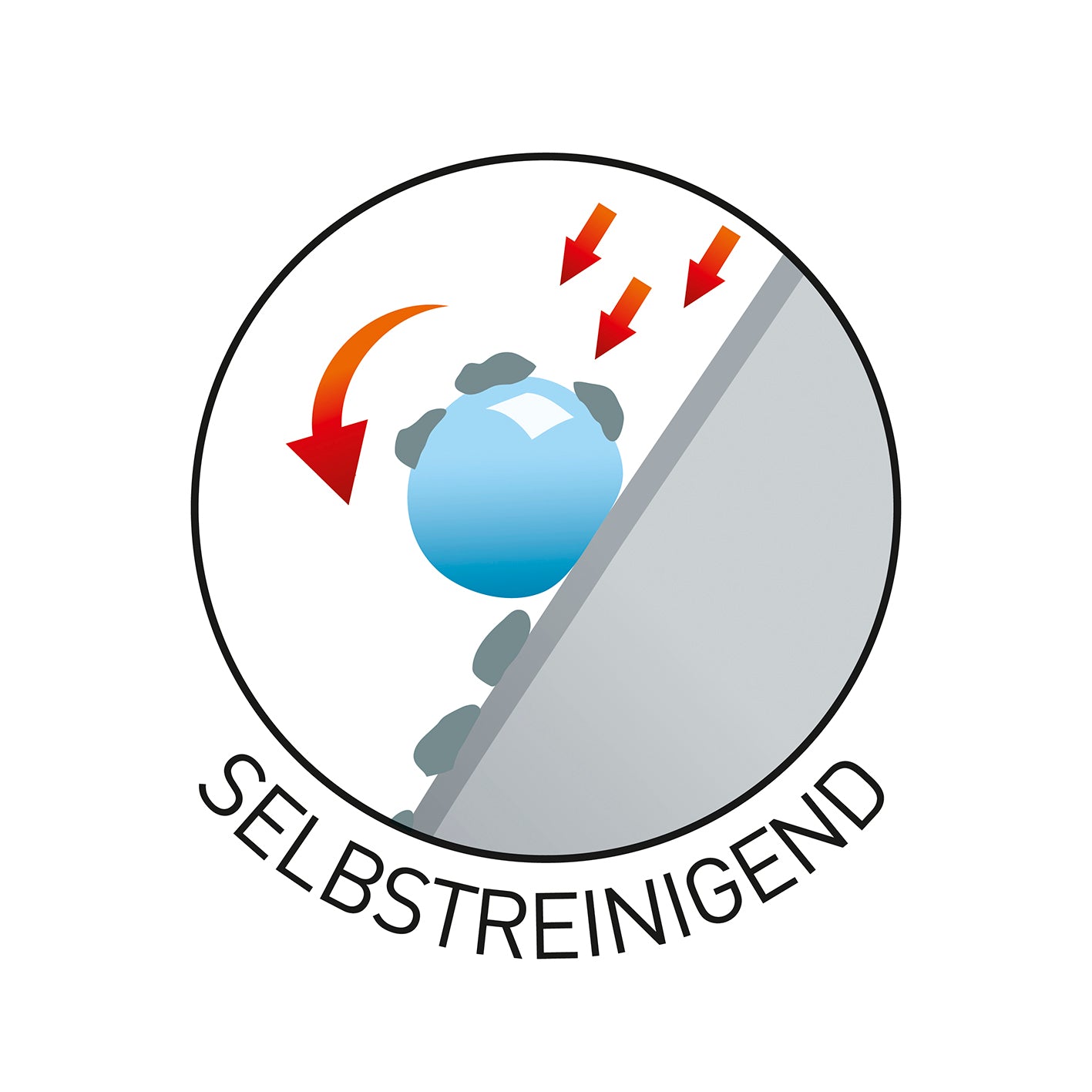 WC-Bürste Silikonkopf Edelstahl/anthrazit mit Bürstenhalter zeigt selbstreinigenden Lotuseffekt zur hygienischen Reinigung.
