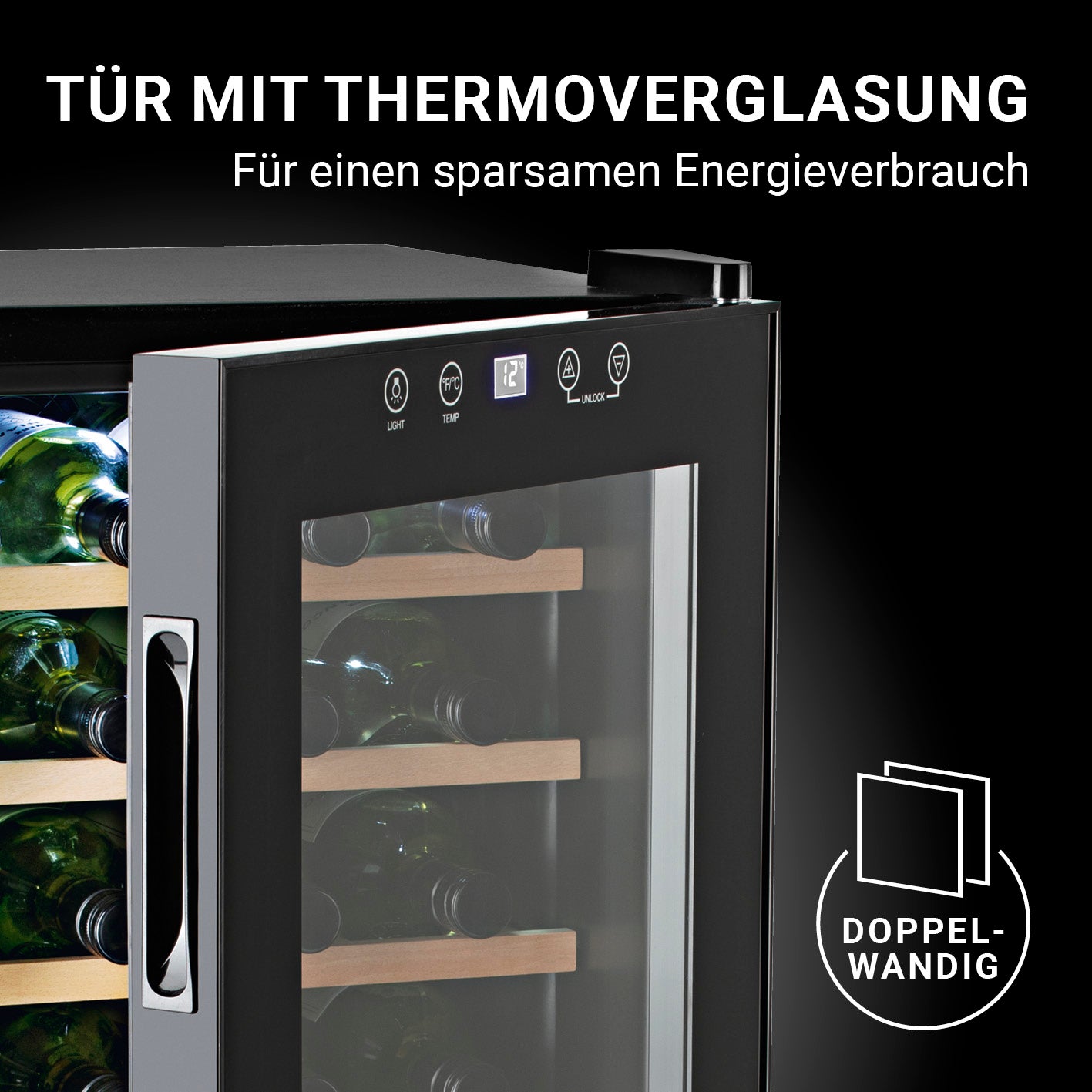 Weinkühlschrank - 28 Flaschen