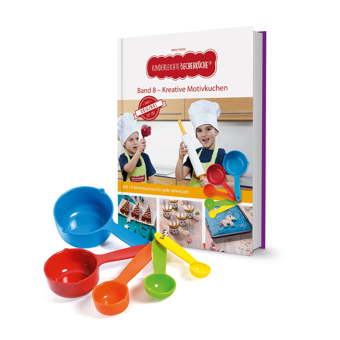 Rezeptbuch (Ergänzungsexemplar ohne Messbecher) - Band 8 - Kreative Motivkuchen