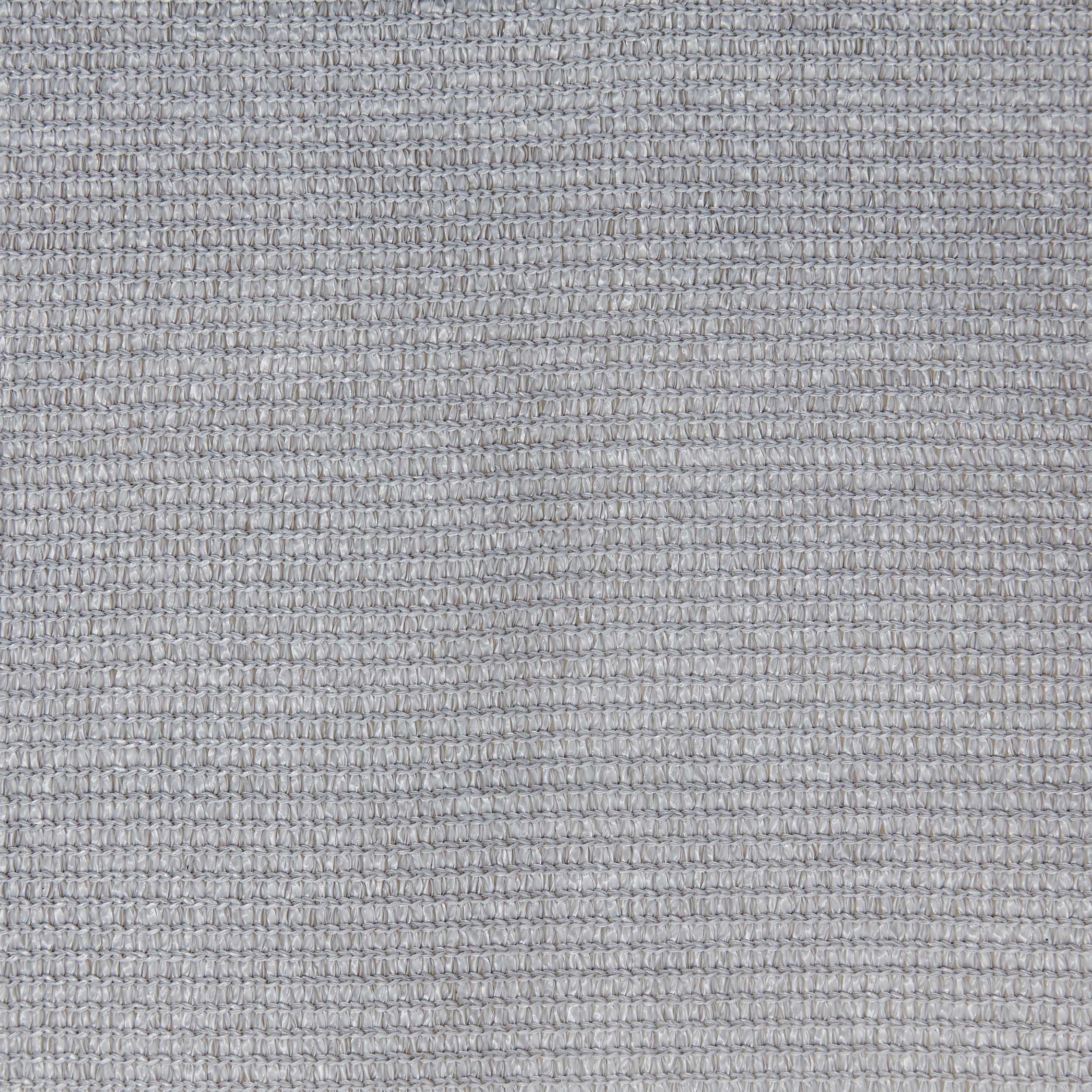Balkonsichtschutz inkl. Befestigungsseil - 0,9 x 5 m - Hellgrau aus reißfestem, UV-stabilisiertem HDPE-Material von Lumaland.