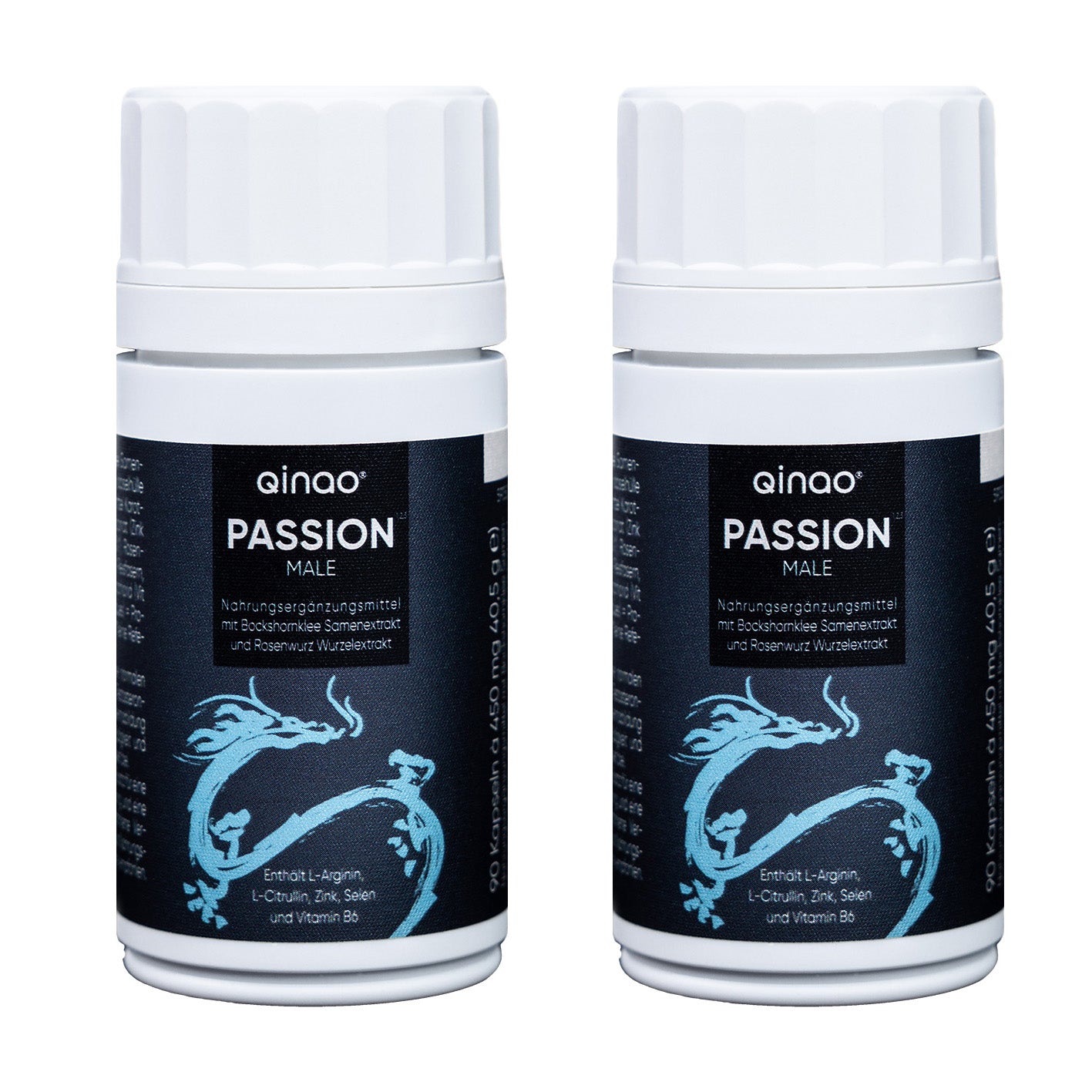 Nahrungsergänzungsmittel PASSION MALE - 2er-Set (2x 90 Kapseln)