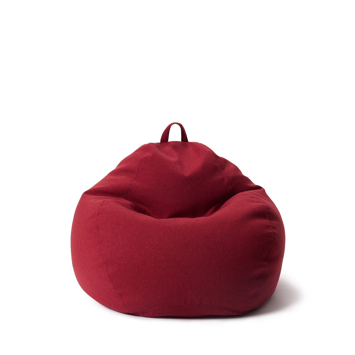 Comfort Line Sitzsack (120 L) - indoor - Rot, weicher, ergonomischer Sitzsack mit hochwertiger EPS-Füllung und waschbarem Bezug.