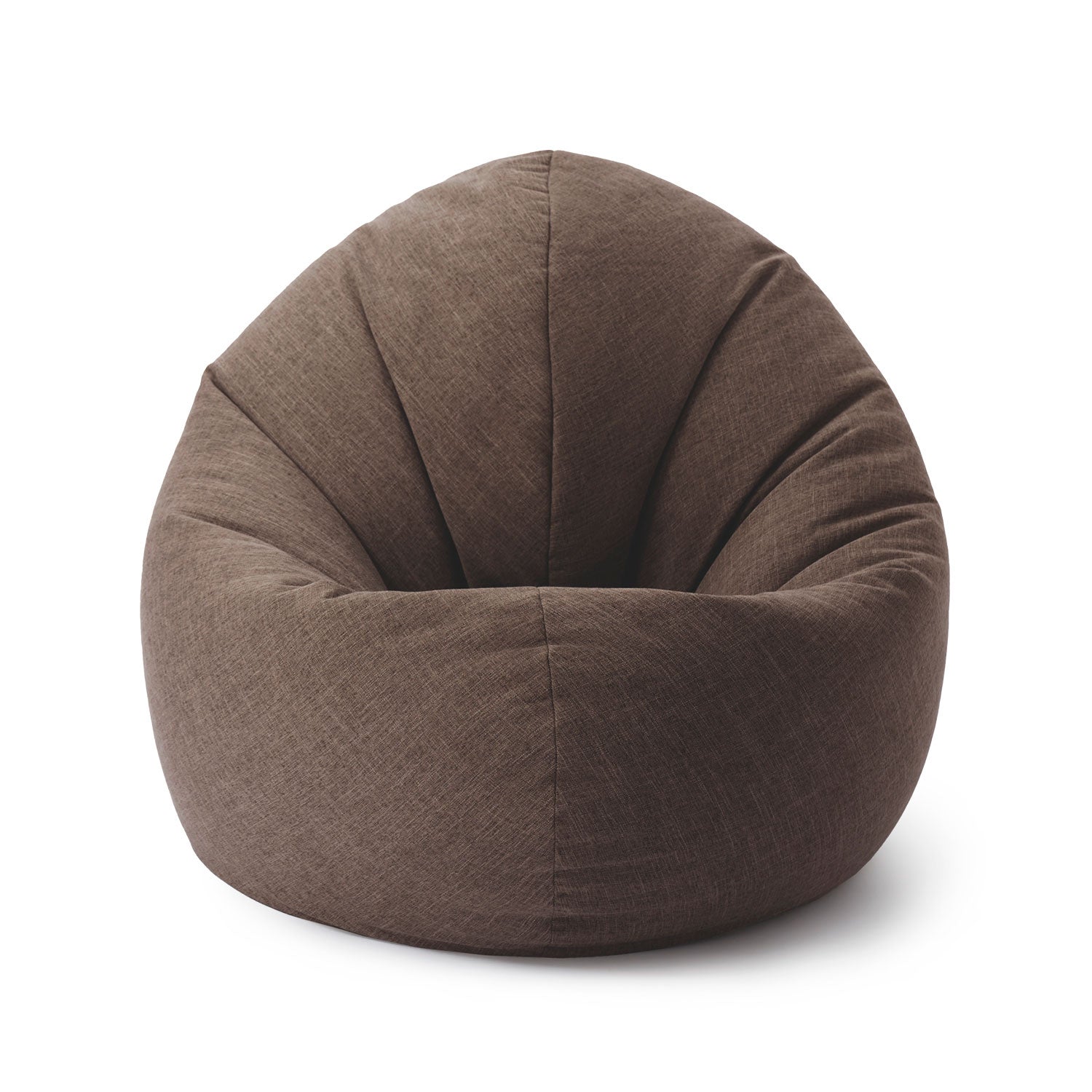 Sitzsack Interior Line (300 L) - indoor - Braun, runder, weicher Sitzsack mit leinenartigem Bezug und extra starken Nähten für drinnen.