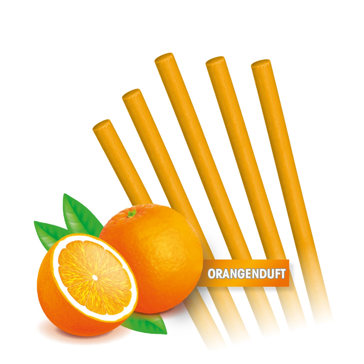 Abfluss-Sticks Orangenduft